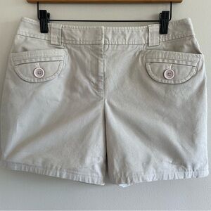 Loft Women's Shorts Tan Size 10